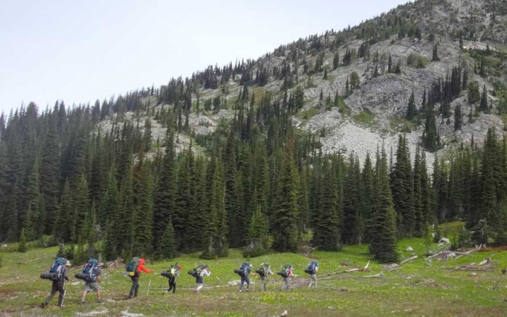 wilderness backpacking program for adults